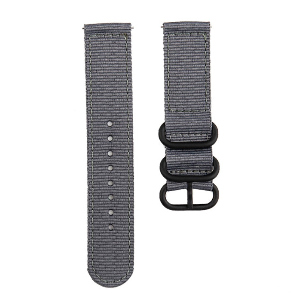 18mm Universal nylon watch strap - Grey#serie_6