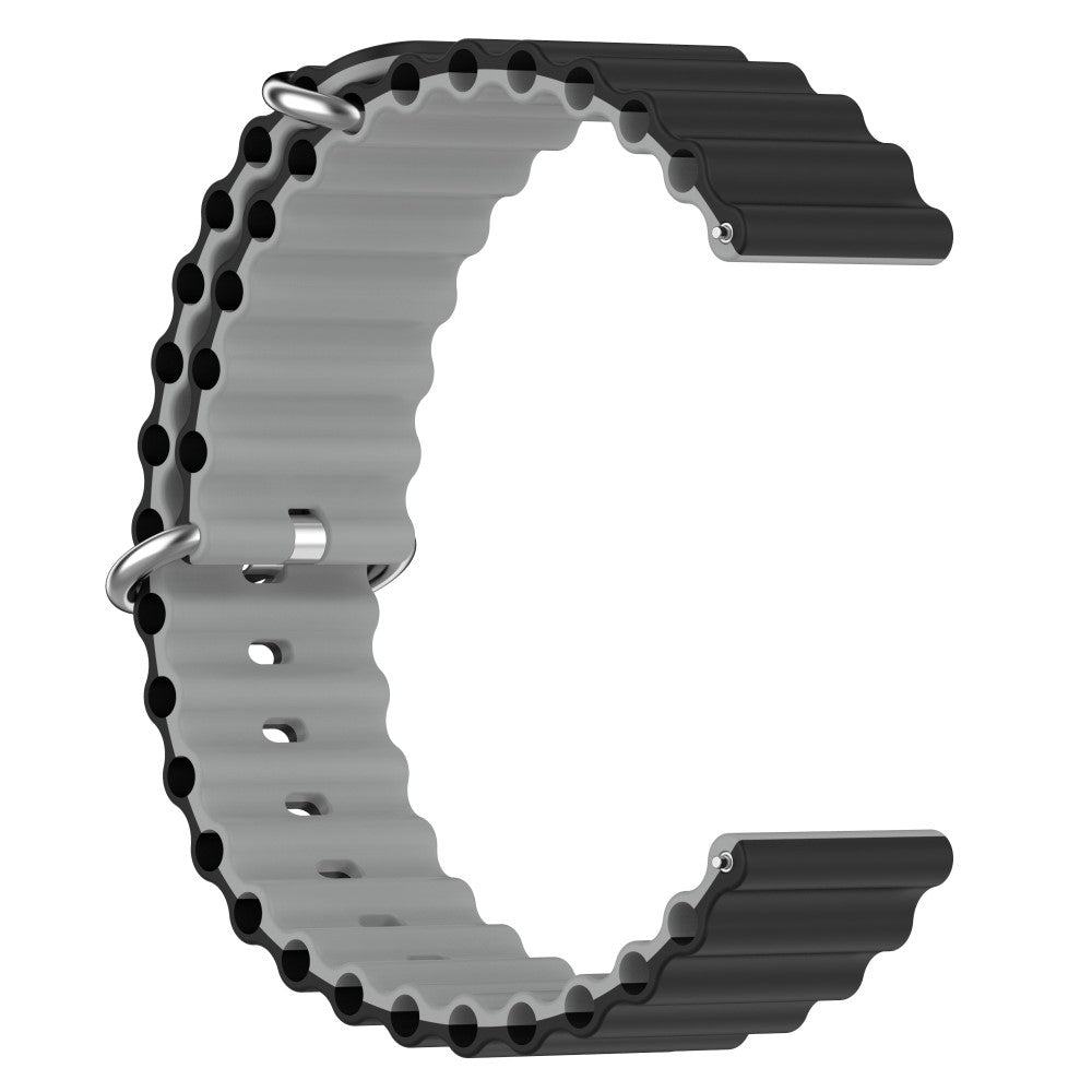 Mega hårdfør Universal Silikone Rem - Sølv#serie_7