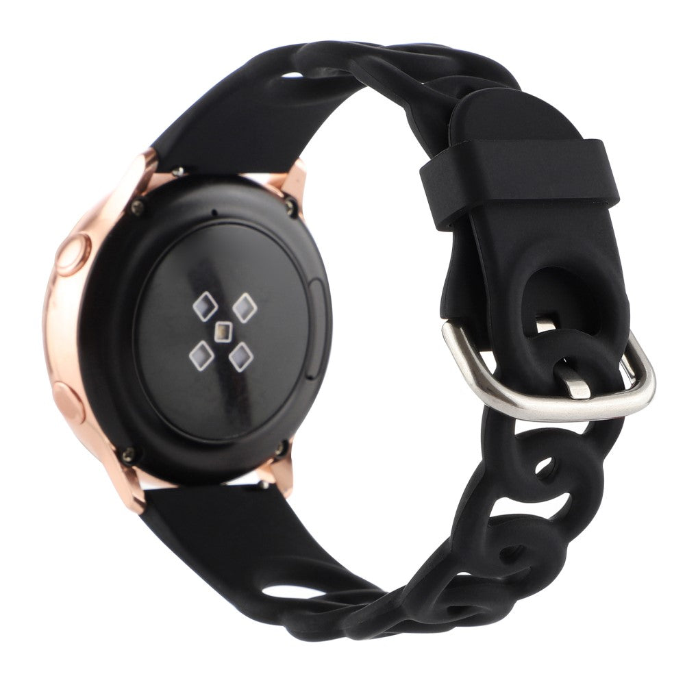 20mm Universal donut hollow strap - Black#serie_3