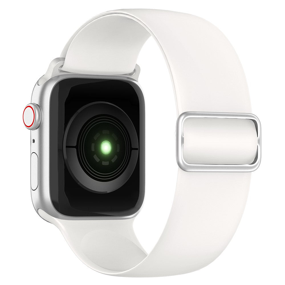 Kรธnt Apple Watch Series 7 41mm Silikone Rem - Hvid#serie_1