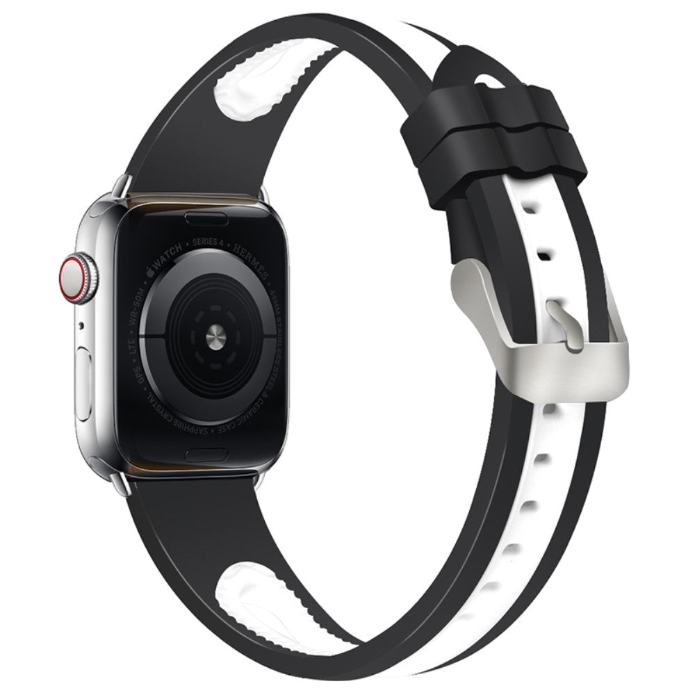 Super holdbart Apple Watch Series 7 41mm Silikone Rem - Flerfarvet#serie_3