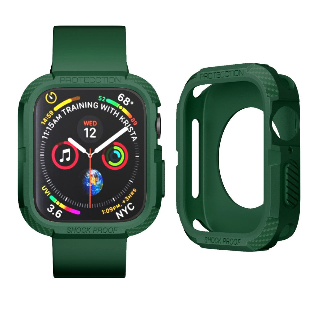 Apple Watch Series 7 41mm  Silikone Bumper  - Grรธn#serie_1