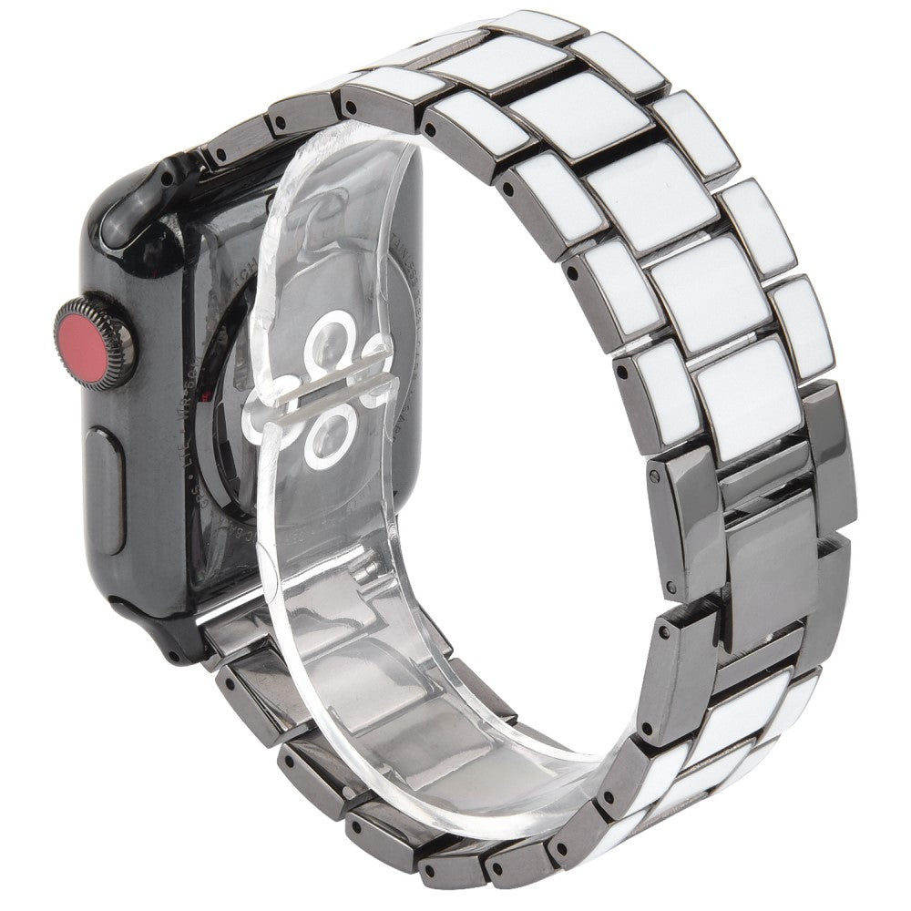 Mega fed Apple Watch Series 7 41mm Metal Rem - Sรธlv#serie_1