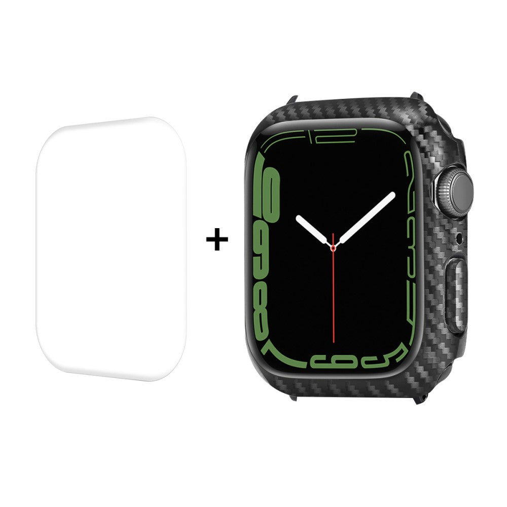 Apple Watch Series 7 41mm Silikone Skรฆrmbeskytter - Gennemsigtig#serie_151