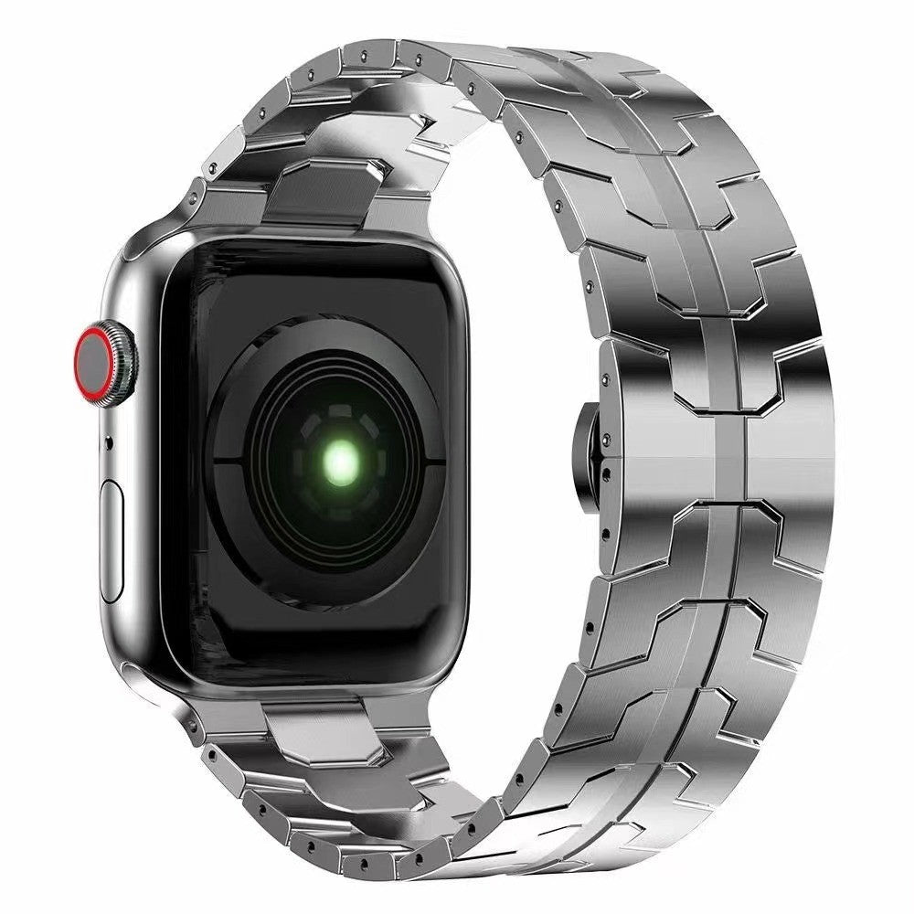 Rigtigt kรธnt Apple Watch Series 7 41mm Metal Rem - Sรธlv#serie_1