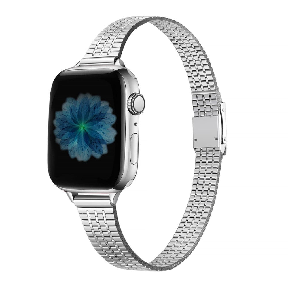 Helt vildt fed Apple Watch Series 7 41mm Metal Rem - Sรธlv#serie_256