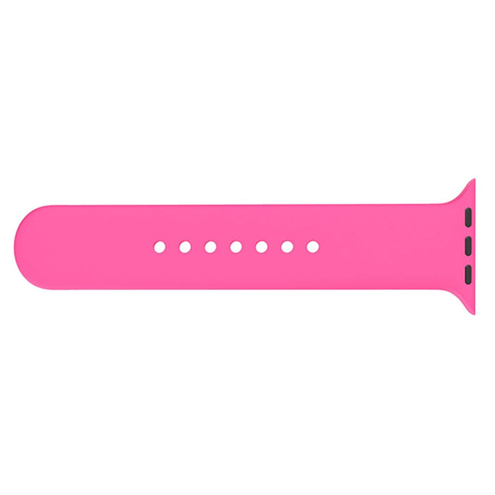 Rigtigt fed Universal Apple Silikone Urrem - Pink#serie_9