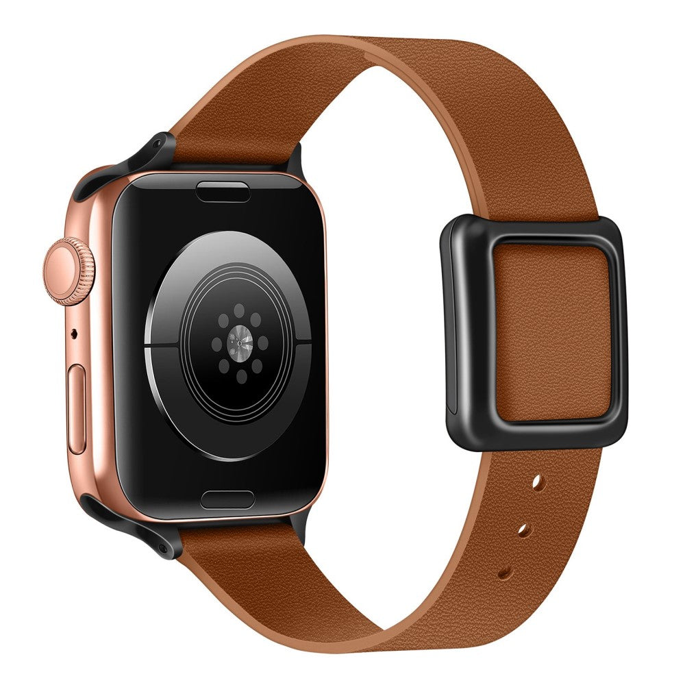 Super fantastisk Universal Apple รgte lรฆder Rem - Brun#serie_1