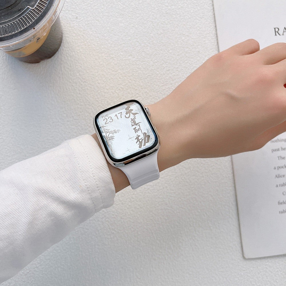 Flot Universal Apple Silikone Urrem - Pink#serie_2