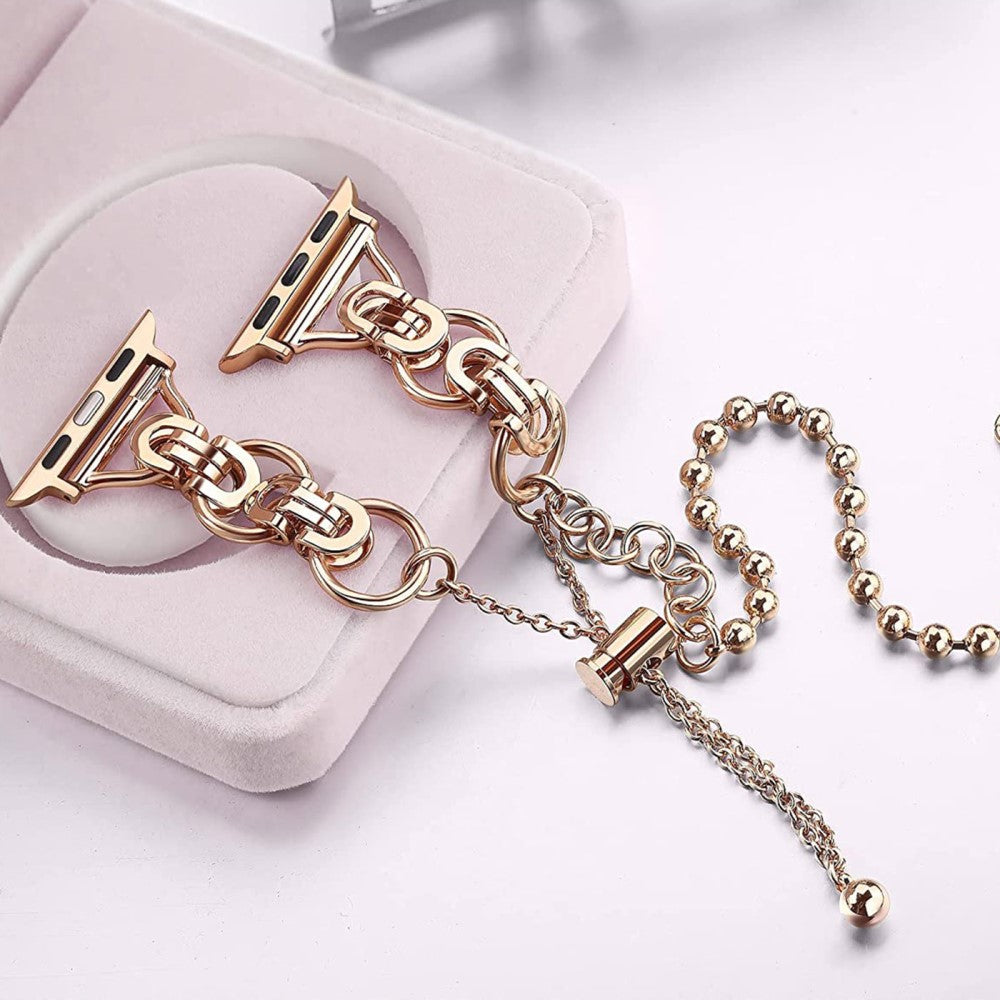 Meget holdbart Universal Apple Metal Urrem - Pink#serie_5