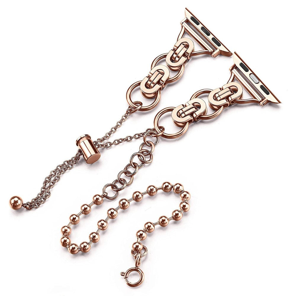 Meget holdbart Universal Apple Metal Urrem - Pink#serie_5