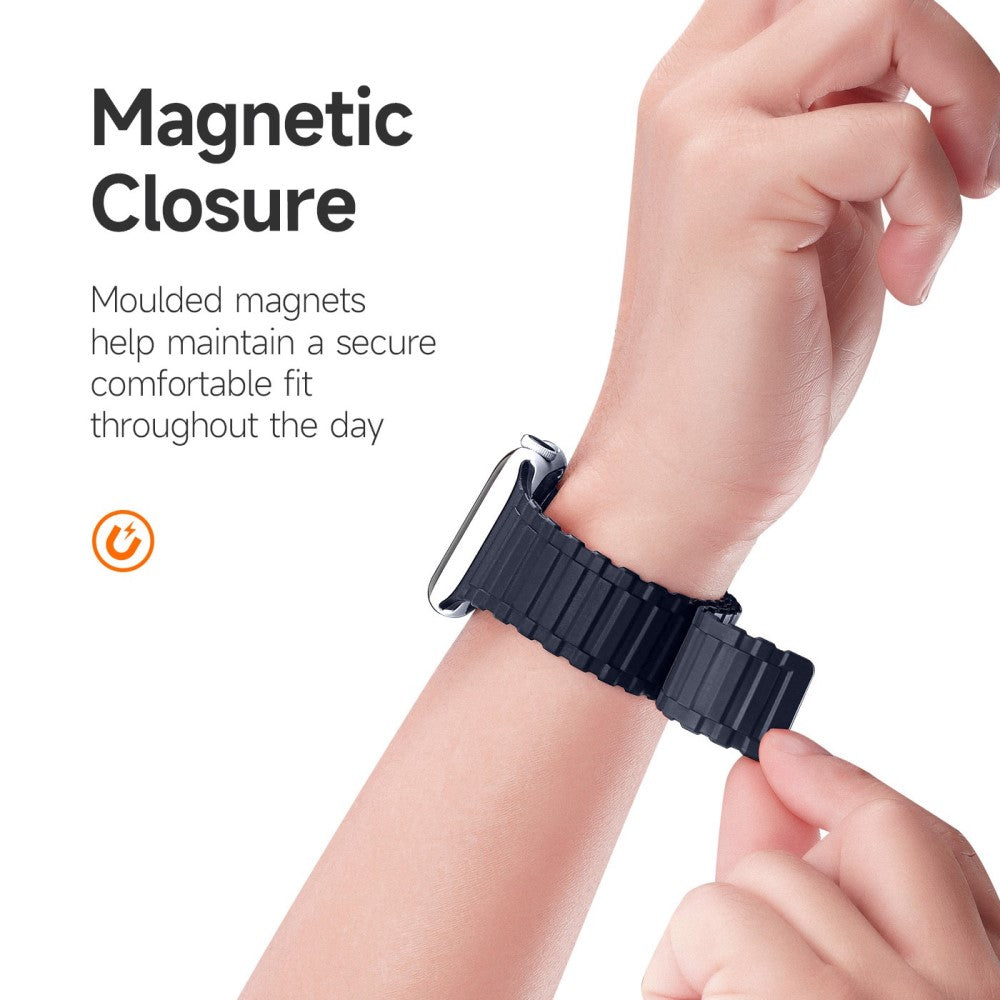 Tidsløst Universal Apple Silikone Rem - Blå#serie_4