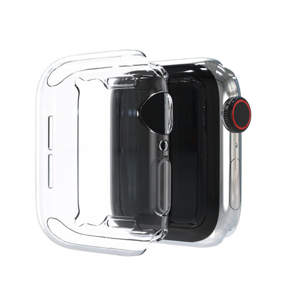 Meget Fed Apple Watch Series 7 45mm Cover med Skรฆrmbeskytter i Silikone - Hvid#serie_010