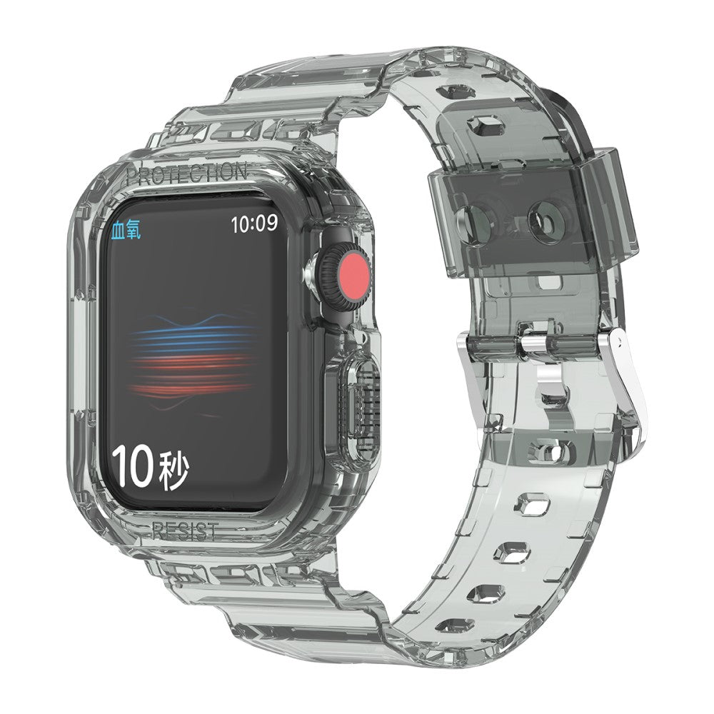 Vildt holdbart Apple Watch Series 7 41mm Silikone Rem - Sรธlv#serie_1