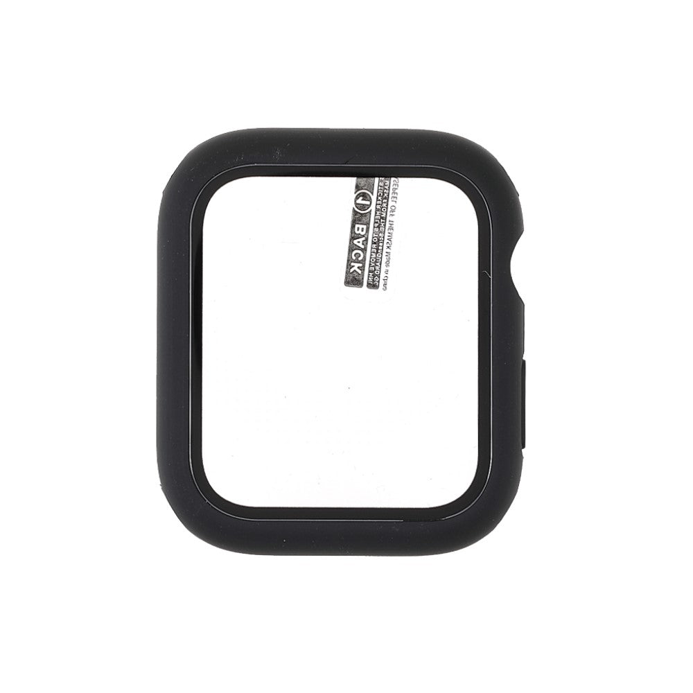 Vildt Fint Apple Watch Series 7 45mm Cover med Skรฆrmbeskytter i Plastik og Hรฆrdet Glas - Gennemsigtig#serie_013