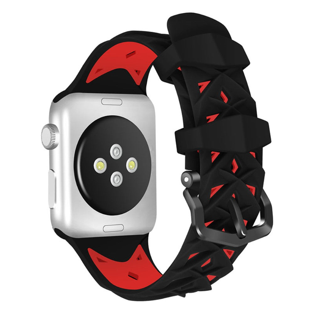Rigtigt fint Apple Watch Series 7 45mm Silikone Rem - Flerfarvet#serie_3