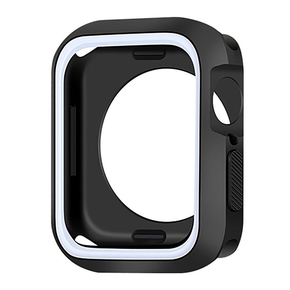 Apple Watch Series 7 45mm  Silikone Bumper  - Hvid#serie_2