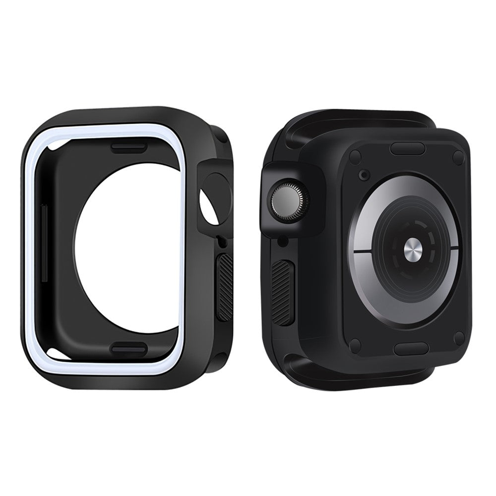 Apple Watch Series 7 45mm  Silikone Bumper  - Hvid#serie_2