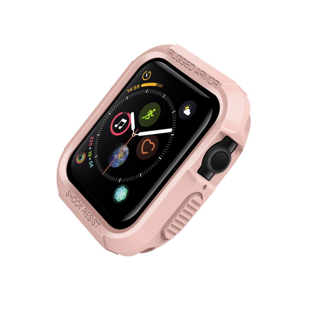 Apple Watch Series 7 45mm  Silikone Bumper  - Pink#serie_2