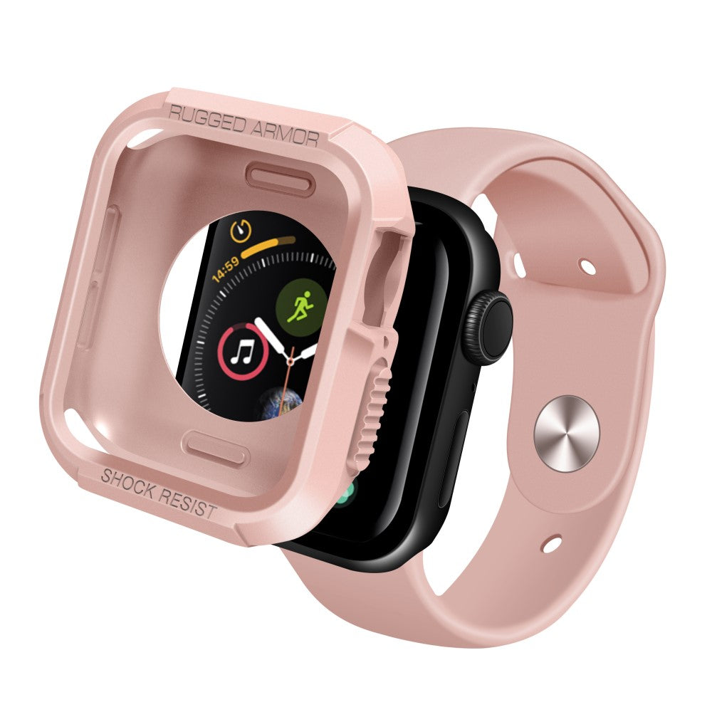 Apple Watch Series 7 45mm  Silikone Bumper  - Pink#serie_2