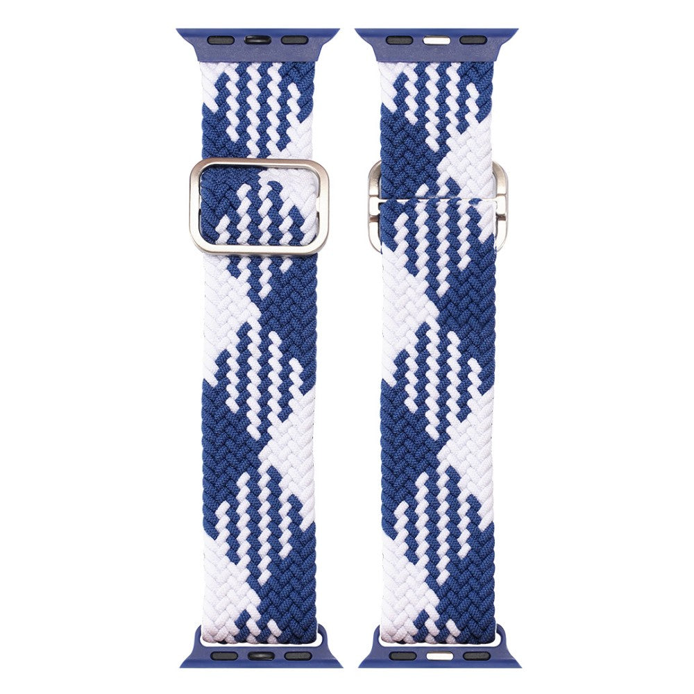 Helt vildt holdbart Apple Watch Series 7 45mm Nylon Rem - Flerfarvet#serie_4