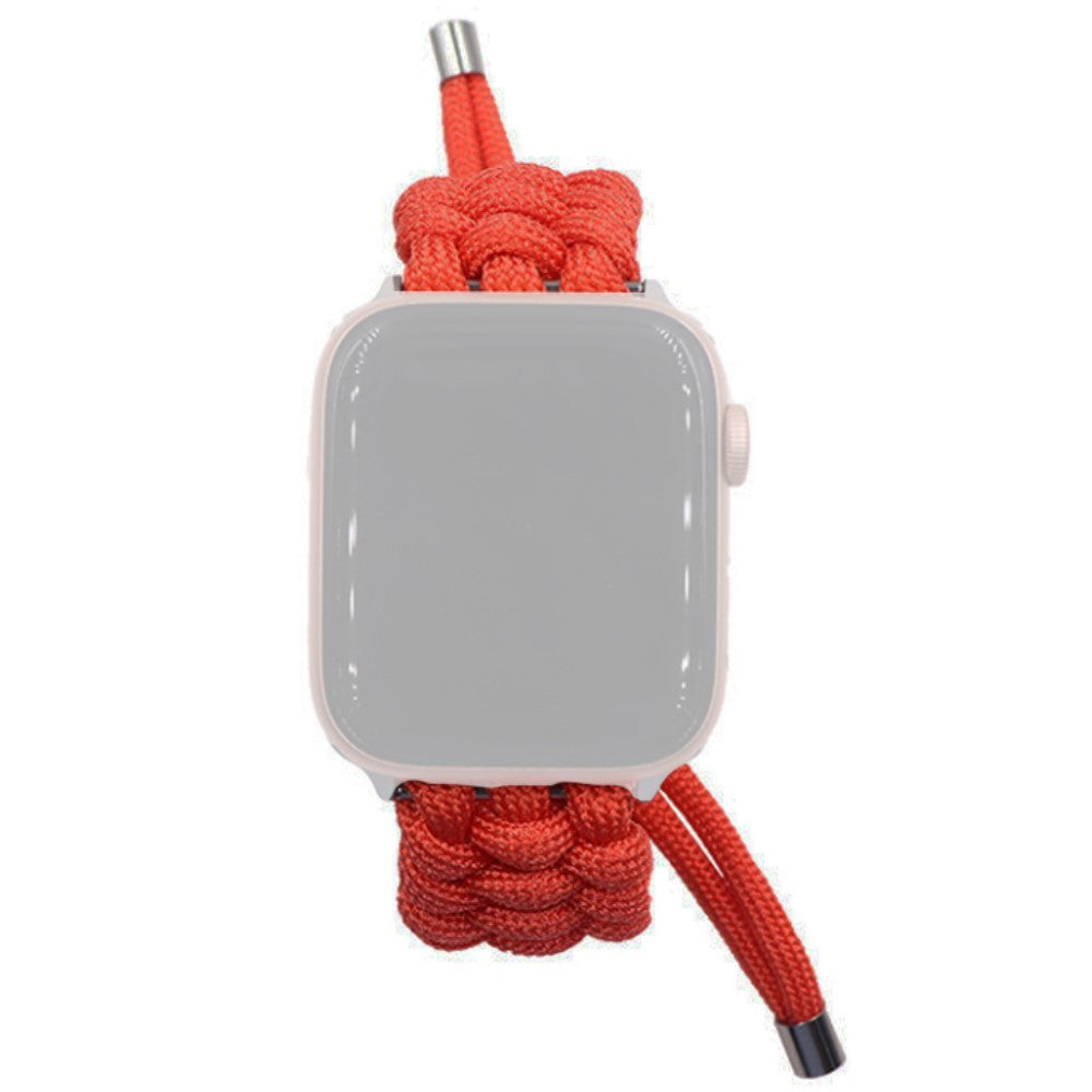 Rigtigt cool Apple Watch Series 7 45mm Nylon Rem - Rรธd#serie_1