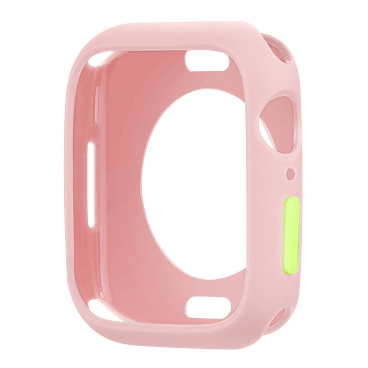 Apple Watch Series 7 45mm  Silikone Bumper  - Pink#serie_10