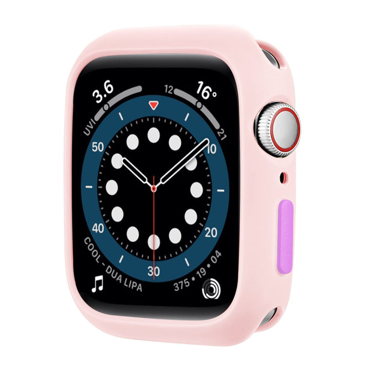 Apple Watch Series 7 45mm  Silikone Bumper  - Pink#serie_11