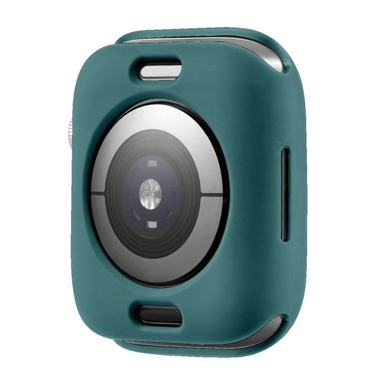 Apple Watch Series 7 45mm  Silikone Bumper  - Grøn#serie_15