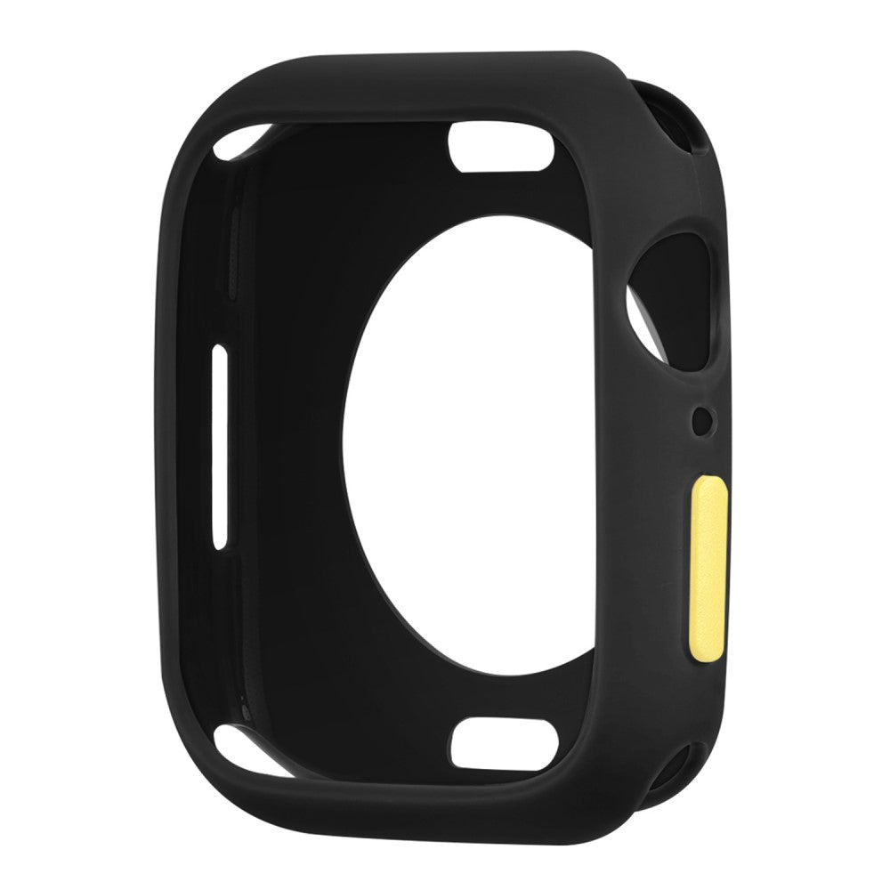 Apple Watch Series 7 45mm  Silikone Bumper  - Sort#serie_3