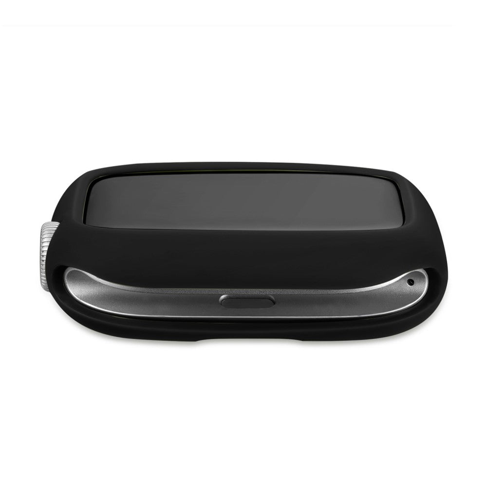 Apple Watch Series 7 45mm  Silikone Bumper  - Sort#serie_3