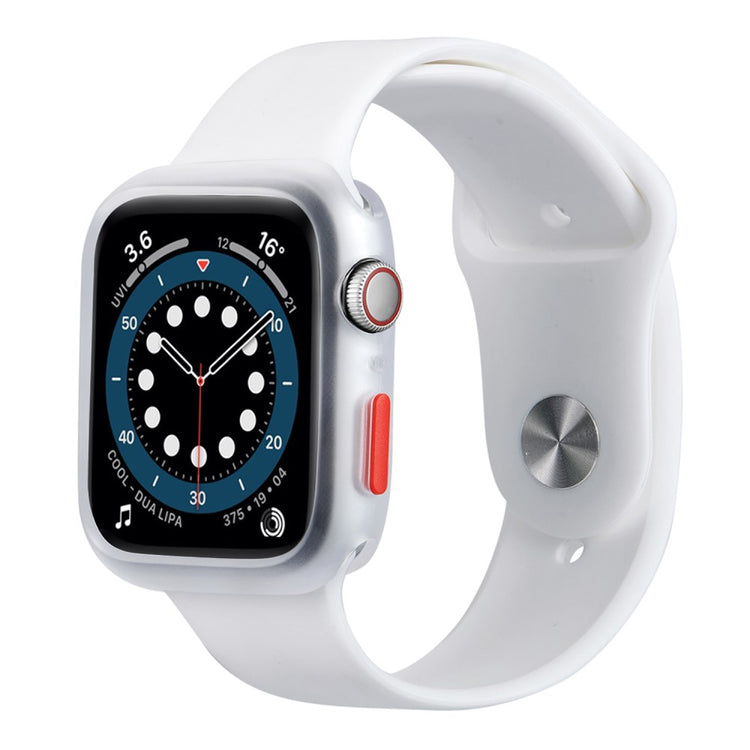 Apple Watch Series 7 45mm  Silikone Bumper  - Gennemsigtig#serie_4
