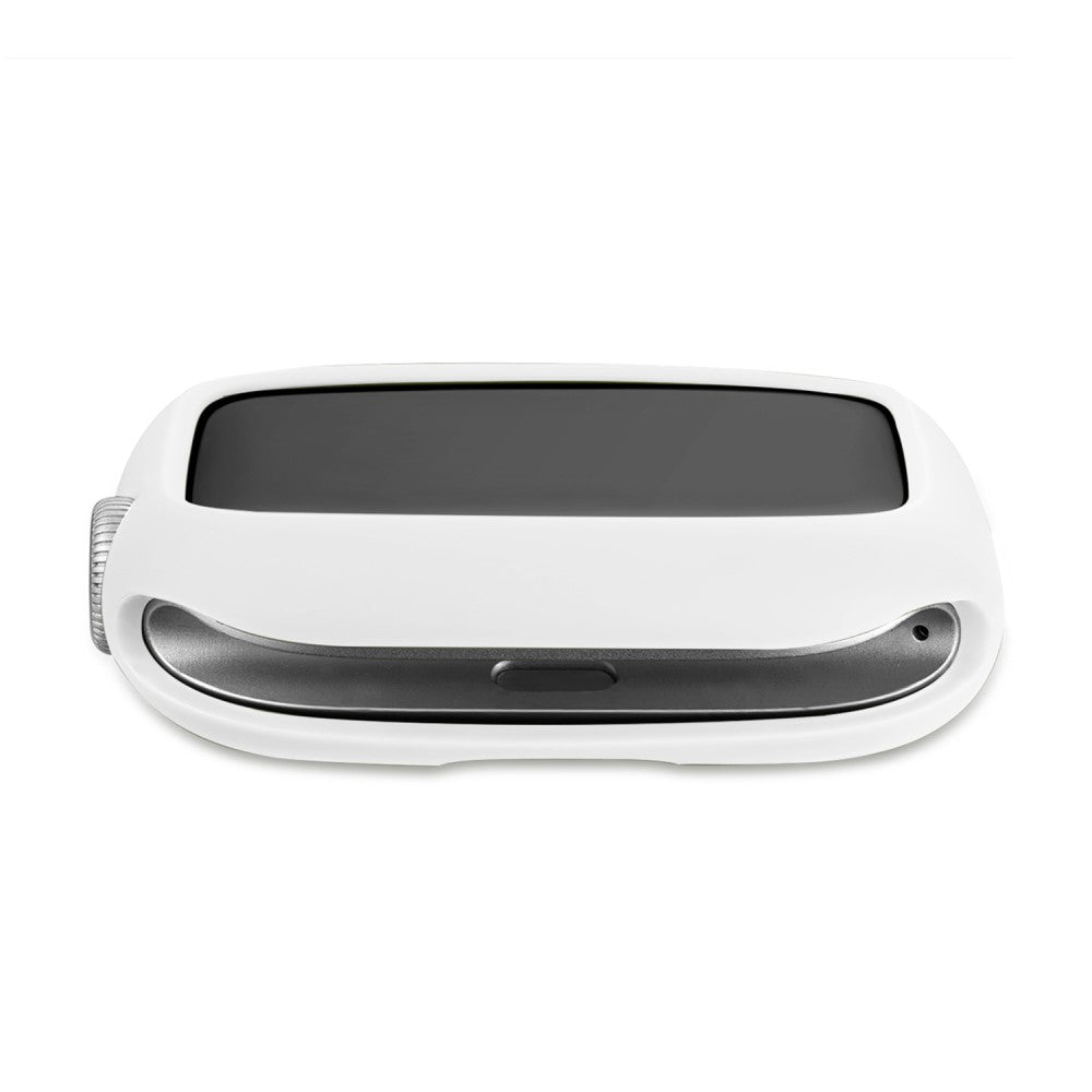 Apple Watch Series 7 45mm  Silikone Bumper  - Hvid#serie_5