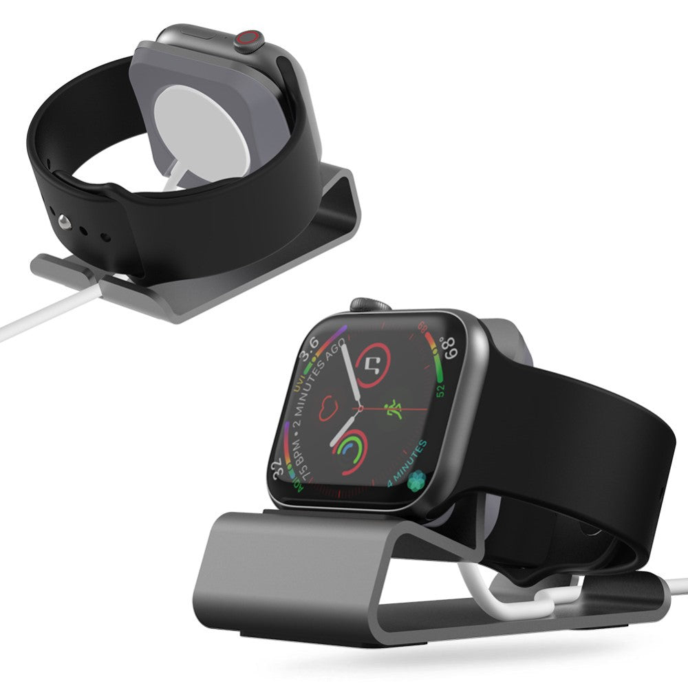 Apple Watch Series 7 45mm Metal Holder - Sølv#serie_1