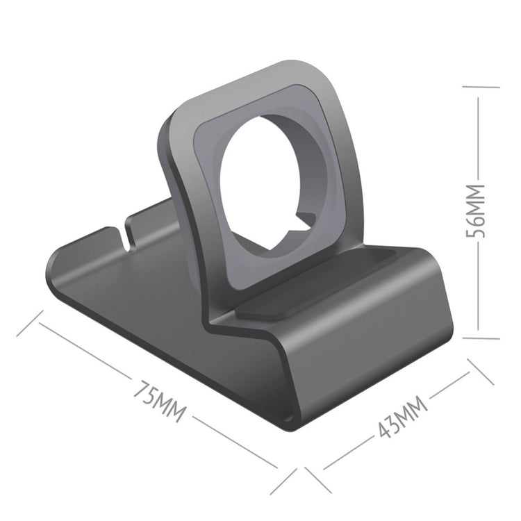 Apple Watch Series 7 45mm Metal Holder - Sølv#serie_1