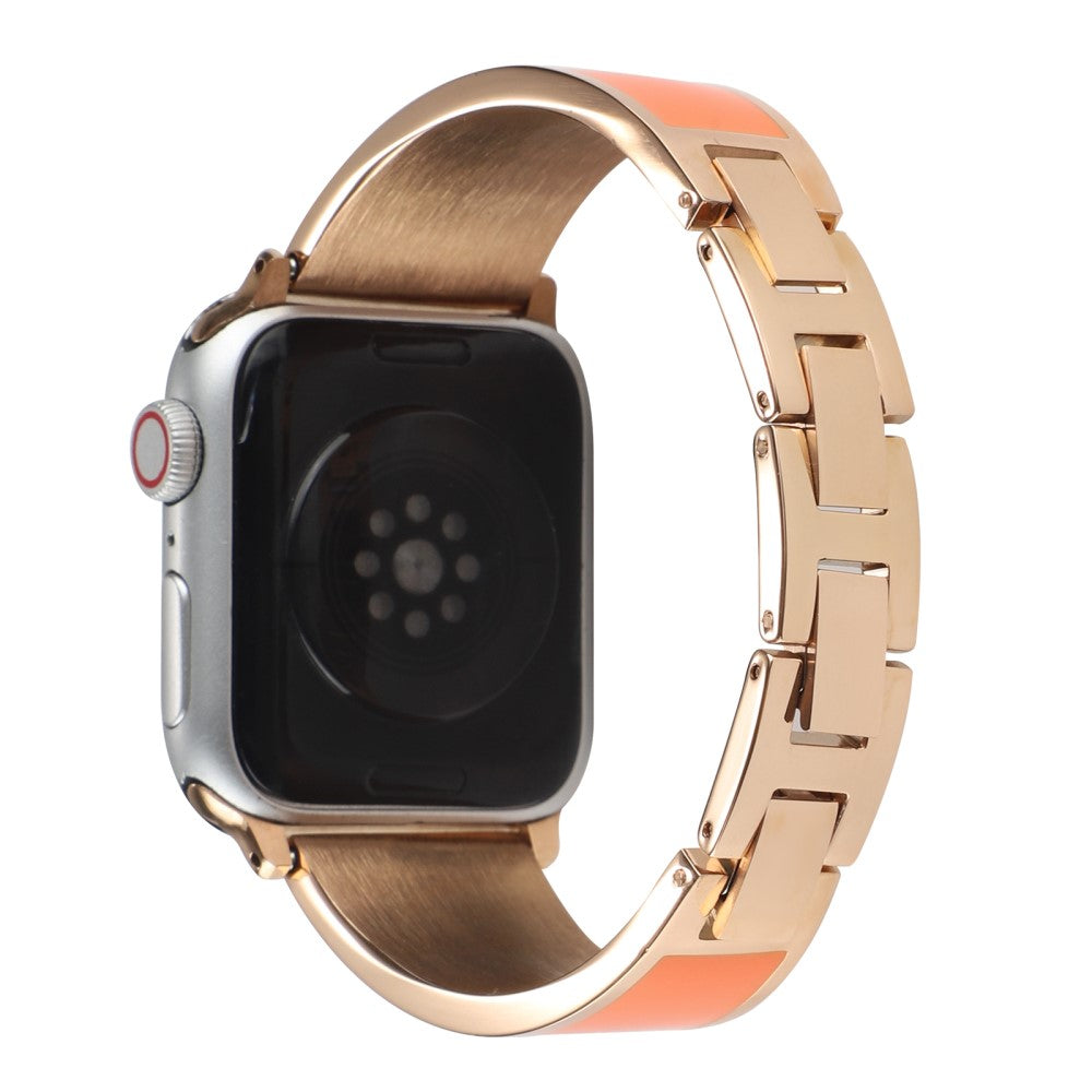 Super flot Apple Watch Series 7 45mm Metal Rem - Orange#serie_1