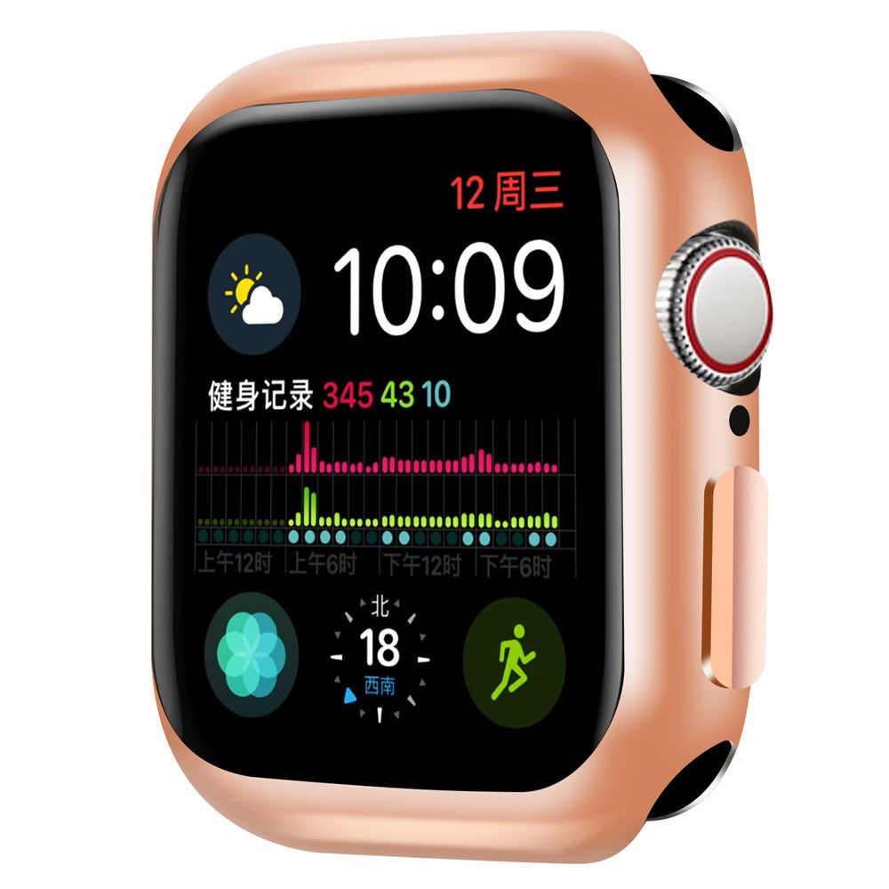 Sølv Apple Watch Series 7 45mm Silikone Cover#serie_1