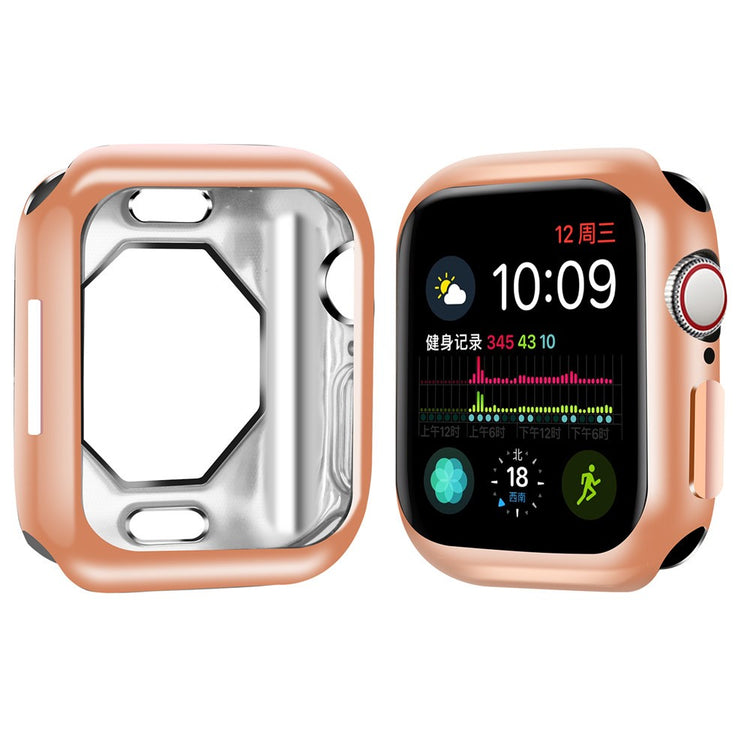 Pink Apple Watch Series 7 45mm Silikone Cover#serie_1