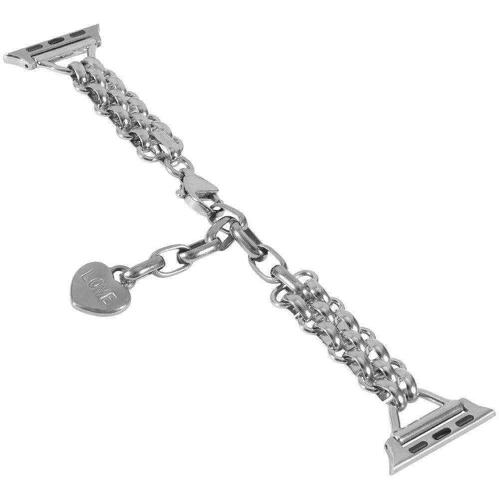 Super fed Apple Watch Series 7 45mm Rhinsten Rem - Sรธlv#serie_1