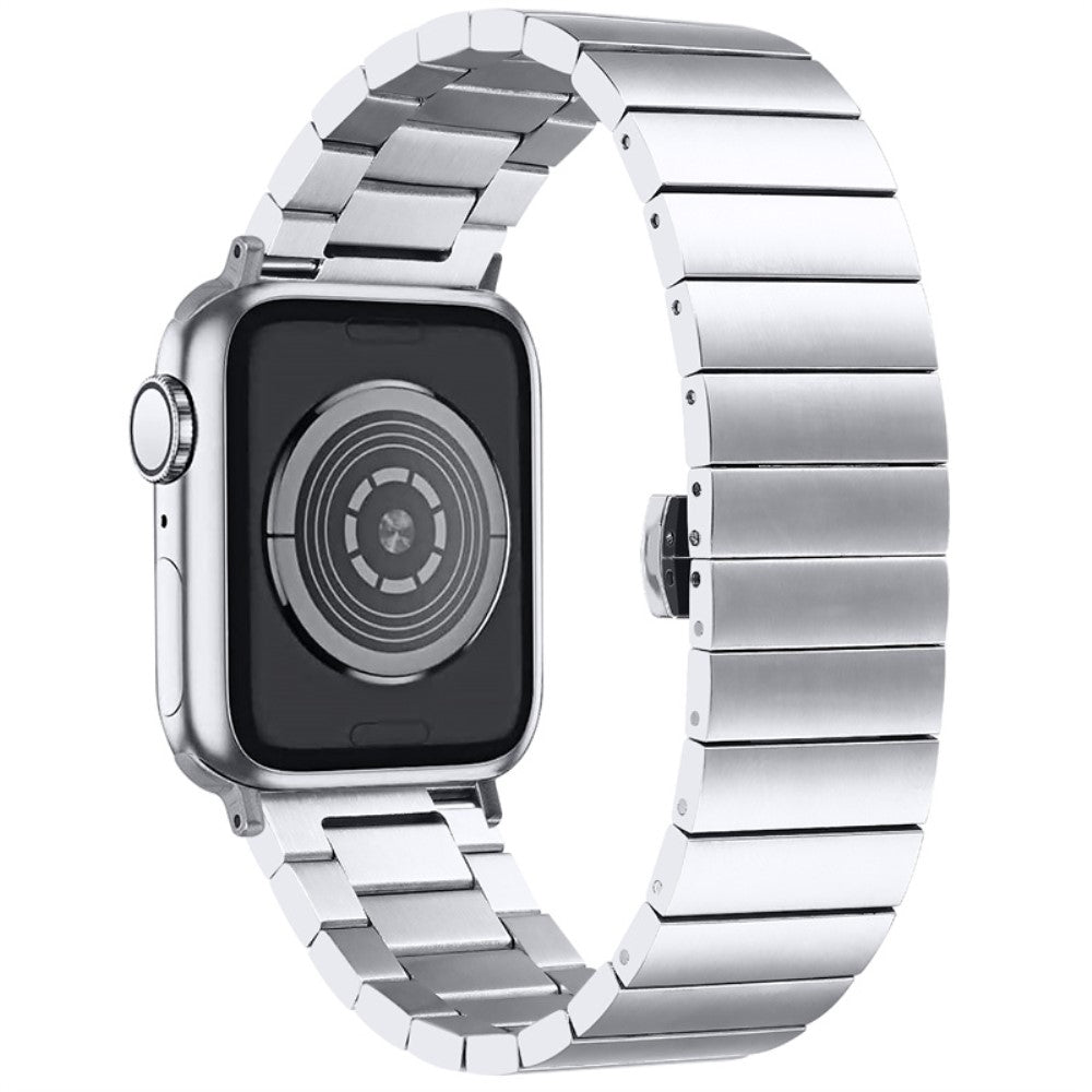Mega smuk Apple Watch Series 7 45mm Metal Rem - Sรธlv#serie_235