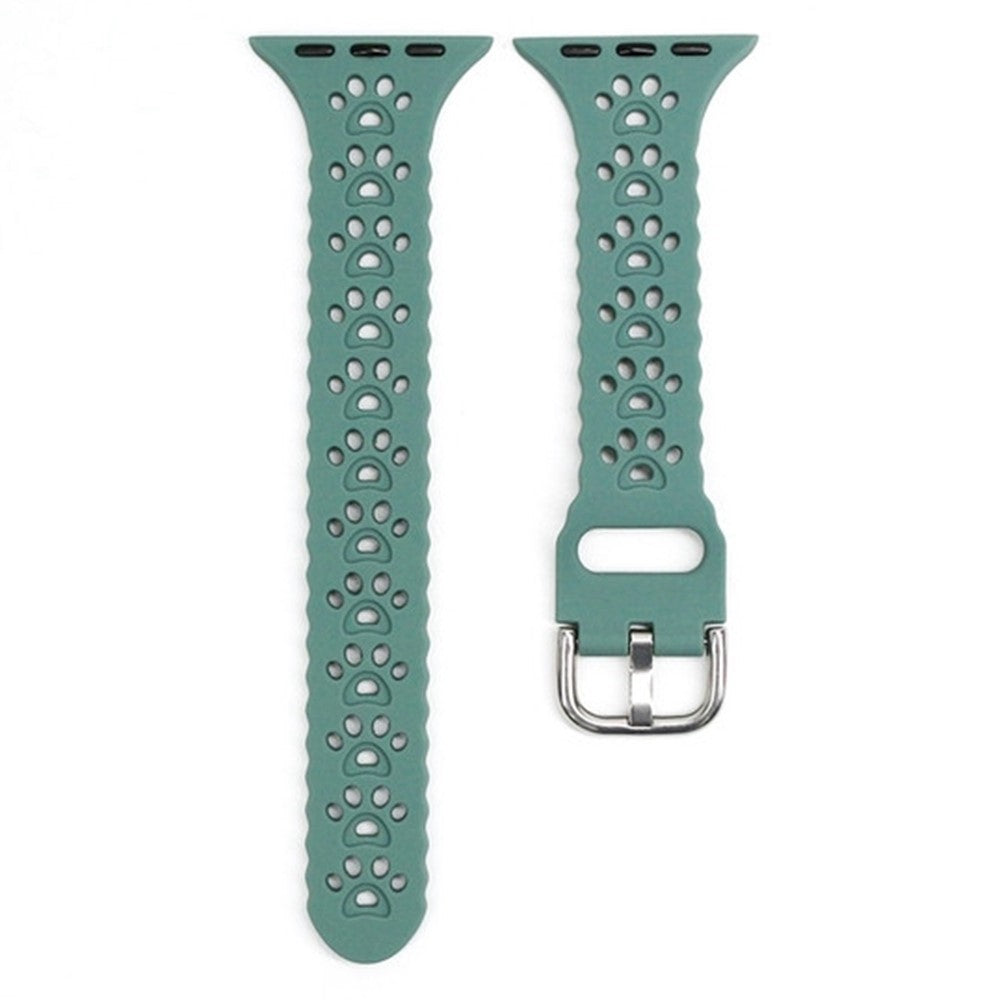 Eminent Apple Watch Series 7 45mm Silikone Rem - Grøn#serie_11