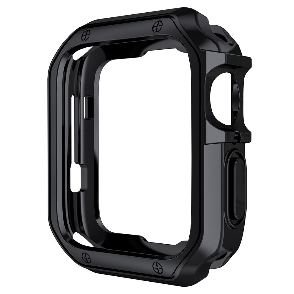 Apple Watch Series 7 45mm  Silikone Bumper  - Sort#serie_1