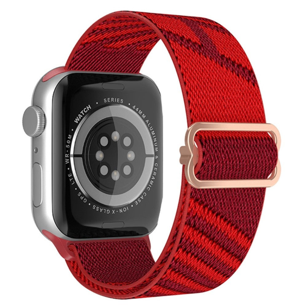 Vildt godt Apple Watch Series 7 45mm Nylon Rem - Rรธd#serie_1