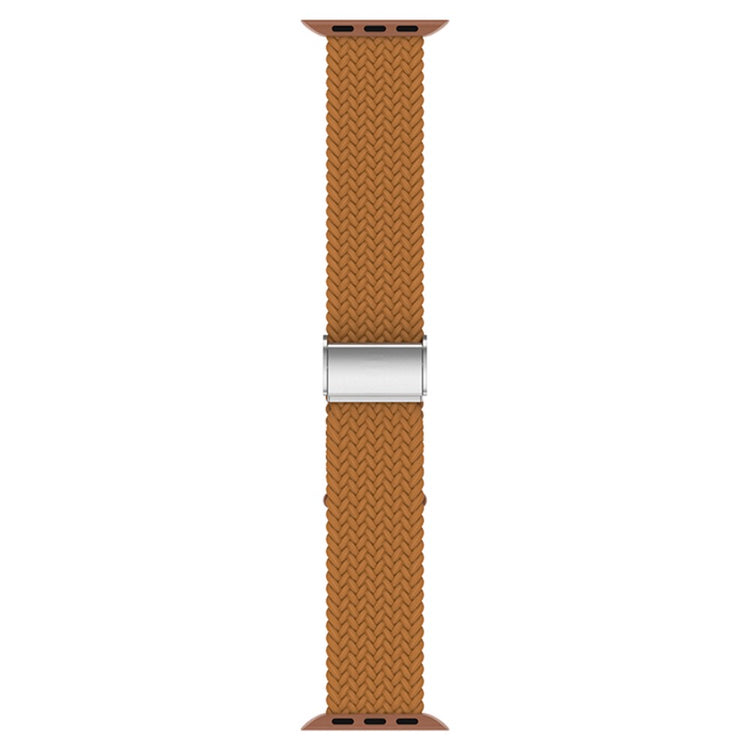 Holdbart Apple Watch Series 7 45mm Stof Urrem - Brun#serie_25