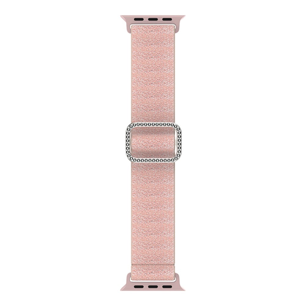 Mega fint Apple Watch Series 7 45mm Stof Urrem - Pink#serie_10