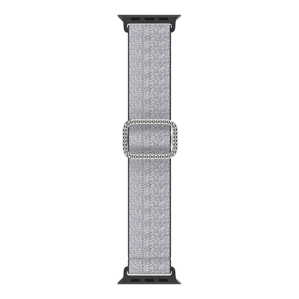 Mega fint Apple Watch Series 7 45mm Stof Urrem - Sort#serie_4