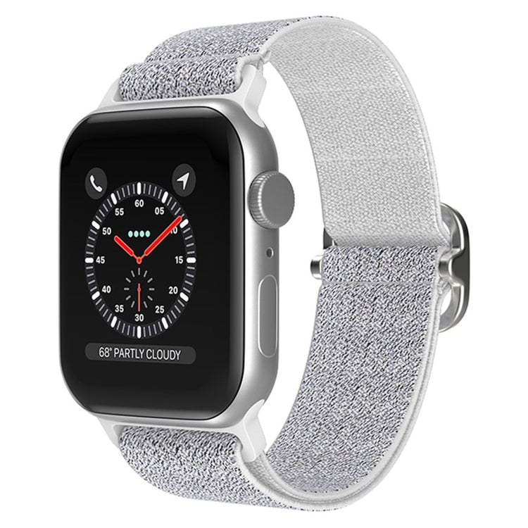 Mega fint Apple Watch Series 7 45mm Stof Urrem - Hvid#serie_5