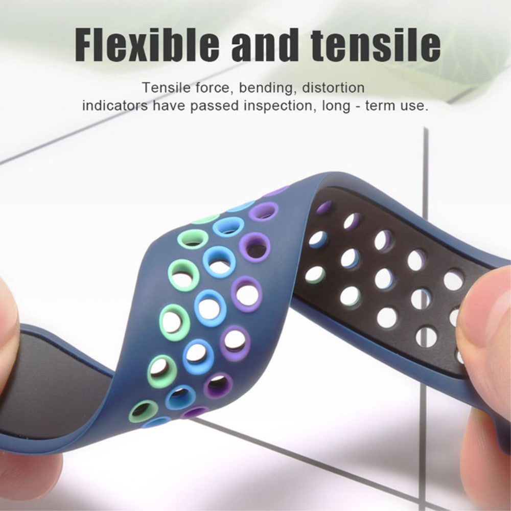 Meget fed Apple Watch Series 7 45mm Silikone Urrem - Rød#serie_5