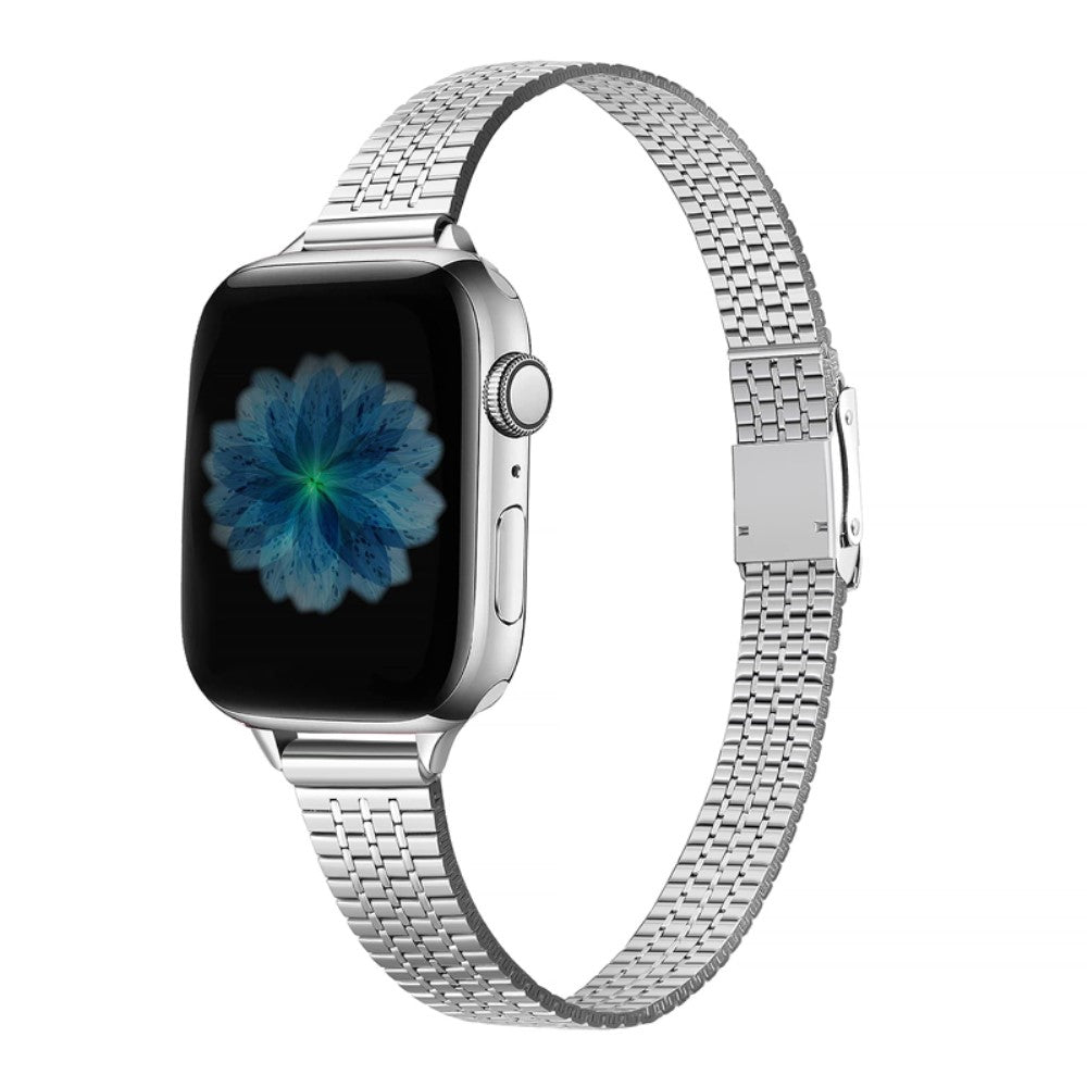 Super flot Apple Watch Series 7 45mm Metal Rem - Sรธlv#serie_271