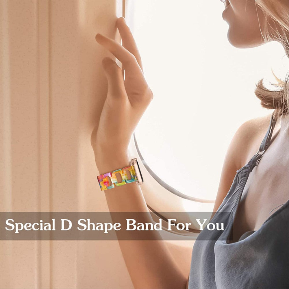 Elegant Apple Watch Series 7 45mm  Urrem - Flerfarvet#serie_1